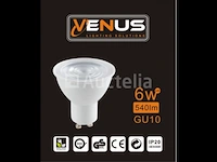 100 x led prikspot gu10 – 5w – 3000k warm wit – ip20 - afbeelding 5 van  5
