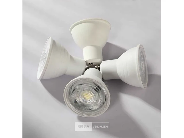 100 x led-spot gu10 – 5w – 3000k warm wit – ip20 - afbeelding 3 van  6