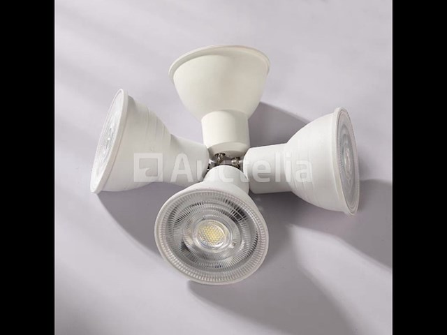100 x led-spot gu10 – 5w – 6500k koud wit – ip20 - afbeelding 2 van  3