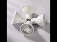 100 x led-spot gu10 – 5w – 6500k koud wit – ip20 - afbeelding 2 van  3