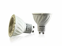 100 x led-spot gu10 – 6w – variabele intensiteit – 6500k koud wit – ip20 - afbeelding 2 van  6