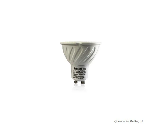 100 x led-spot gu10 – 6w – variabele intensiteit – 6500k koud wit – ip20 - afbeelding 3 van  6