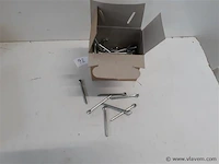 100 x splitpennen 6,3x63 mm - afbeelding 1 van  2