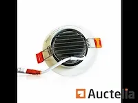 100 x verstelbare inbouwspot (wit) - cob - 7w - 6500k - afbeelding 1 van  6