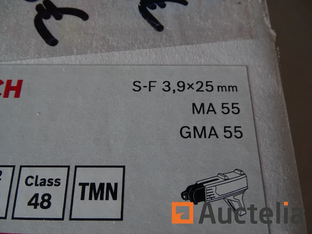 1000 gyproc schroeven op bosch s-f tape 3,9 x 25 mm - afbeelding 2 van  3