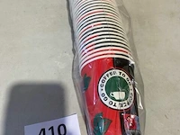 1000 kartonnen drinkbekers 200ml - 8 oz - afbeelding 1 van  3