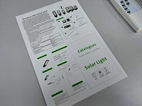 1000 watt - led solar straatlamp (2x) - afbeelding 7 van  13