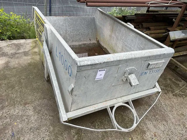 1000+500 afvalcontainer galva (2x) - afbeelding 2 van  5