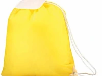 1000x geel/wit rugtas - afbeelding 1 van  1