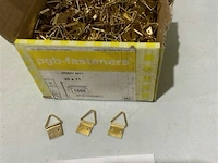 1000x schilderijhaak 20x11 mm - afbeelding 1 van  3