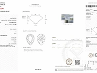 10.02ct f vs1 with igi certificate - afbeelding 4 van  4