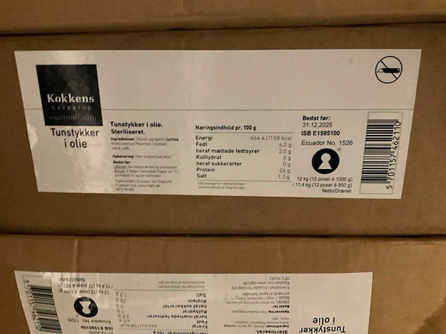 100kg tonijn in olie - afbeelding 4 van  4