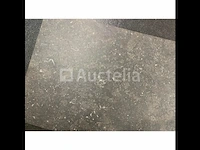 100m² gerectificeerde tegels 30x45 in blauwe steen, vloer en muur - afbeelding 2 van  3