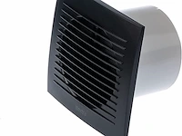 Ø 100mm antraciet badkamerventilator - afbeelding 1 van  3