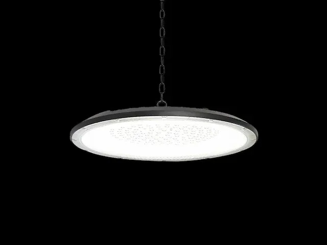 100w 3000k led ufo highbay slim waterdicht met lens (40x) - afbeelding 2 van  6
