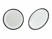 100w 3000k led ufo highbay slim waterdicht met lens (40x) - afbeelding 3 van  6