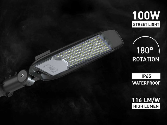 100w 4200k led pro straat verlichtingen waterdicht (12x) - afbeelding 4 van  8