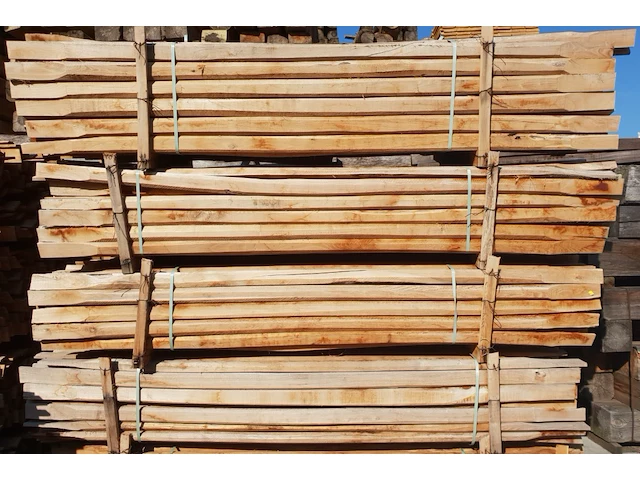 100x acacia gezaagde ligger - afbeelding 1 van  3