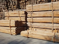 100x acacia gezaagde ligger - afbeelding 2 van  3