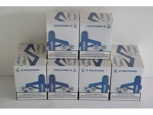100x e-sigaret blue raspberry lemonade - afbeelding 1 van  6