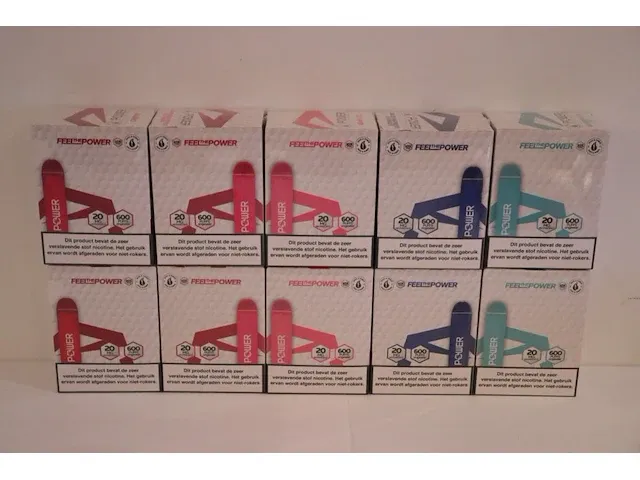 100x e-sigaret blue raspberry lemonade - afbeelding 1 van  3