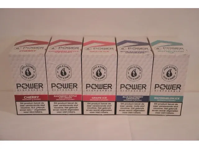 100x e-sigaret blue raspberry lemonade - afbeelding 2 van  3