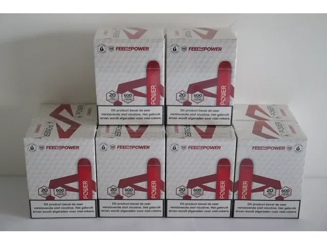 100x e-sigaret cherry - afbeelding 1 van  7