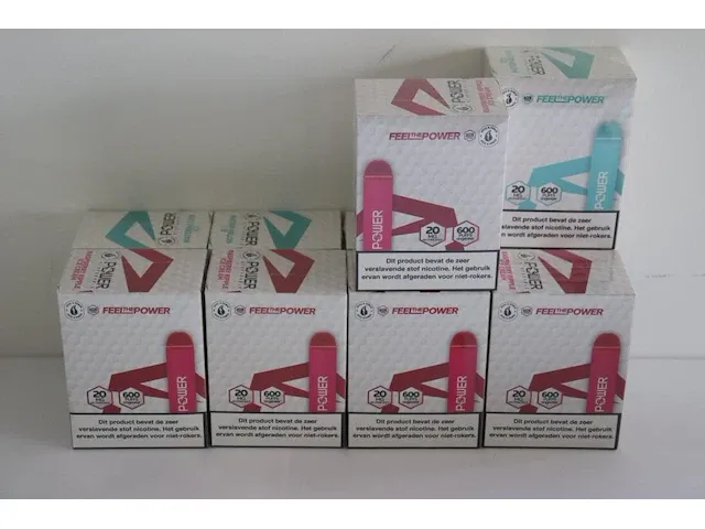 100x e-sigaret div. smaken - afbeelding 1 van  5