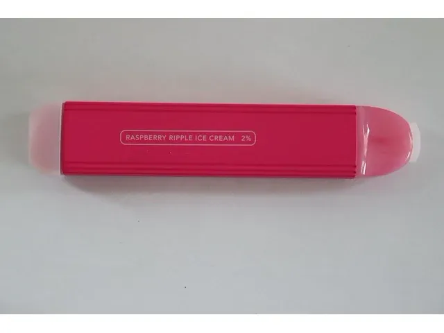 100x e-sigaret raspberry ripple ice cream - afbeelding 8 van  9