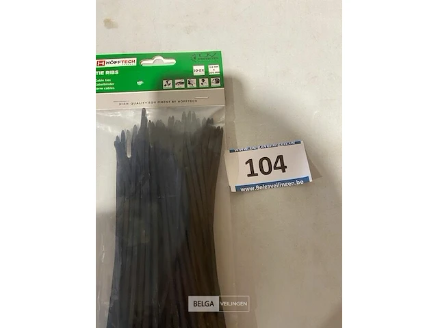 100x hofftech tie ribs 3,6mmx200mm - afbeelding 1 van  3