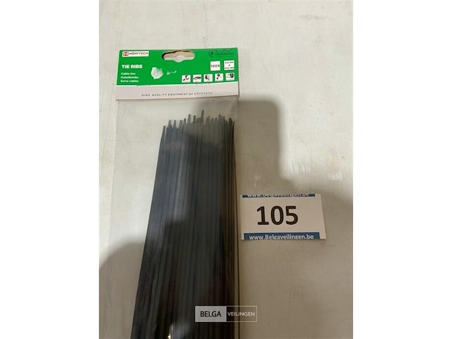 100x hofftech tie ribs 3,6mmx300mm - afbeelding 2 van  3