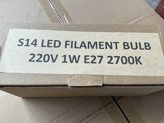 100x led filament 1w - afbeelding 3 van  4