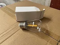 100x led filament 2w - afbeelding 1 van  3