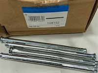 100x metalen kozijnplug 10x152 - afbeelding 1 van  3