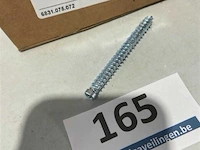 100x muurschroef 7,5 x 72 mm - afbeelding 3 van  3