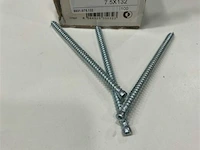 100x muurschroef torx 7,5x 132 - afbeelding 1 van  3