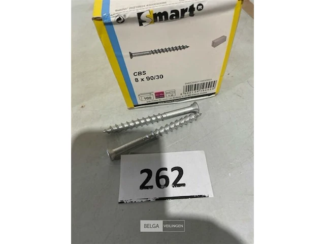100x smart cellenbetonschroef t30 8,0x90/30 - afbeelding 3 van  3