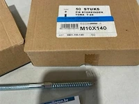 100x stokeinden m10 x 140 - afbeelding 3 van  3