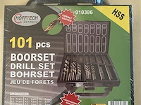 101 delige boren set cobaltcoating - afbeelding 1 van  4