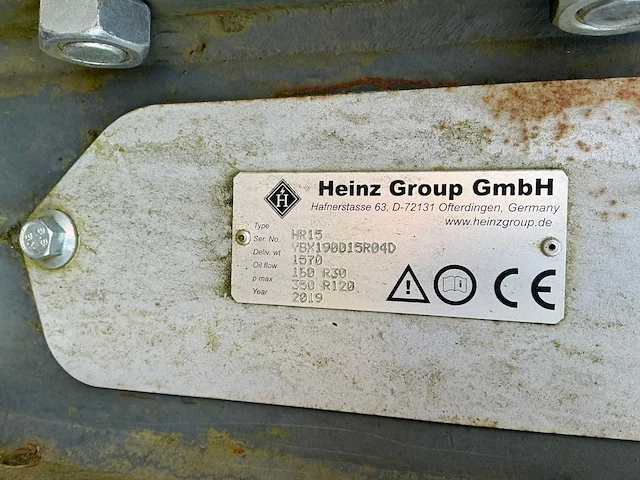 1019 heinz hr15 betoncrusher - afbeelding 7 van  7