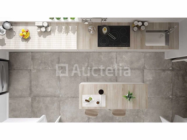 102,40m² marmo cemento taupe 80x80 gerectificeerd, betoneffect, vloer en wand, nieuw verpakt - afbeelding 1 van  1