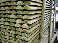 102xhalve palen 4m rond 10cm - afbeelding 2 van  2