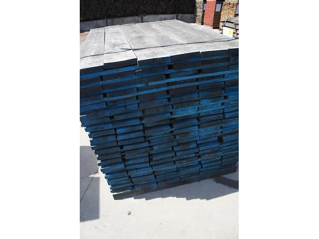 1,03 m³ eiken planken 30mm rustiek - afbeelding 4 van  4
