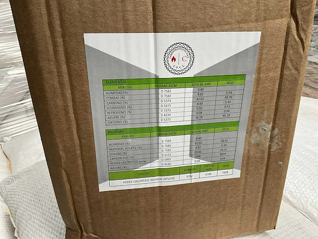 105 dozen brandhout briketten fogata(10kg) - afbeelding 4 van  5