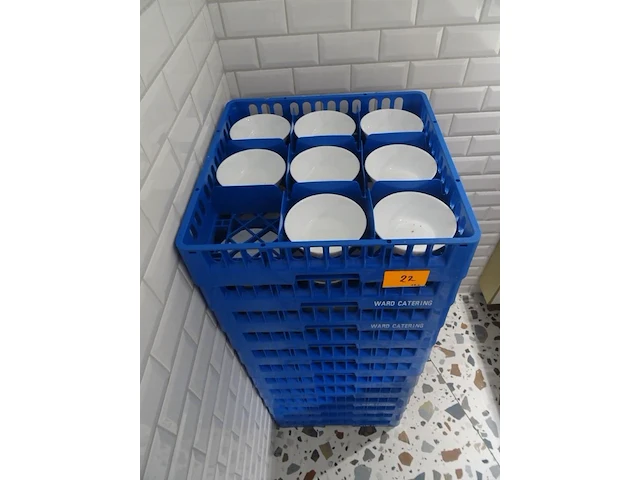 107x kommetje + 12x kunststof vaatwasmand - afbeelding 2 van  4