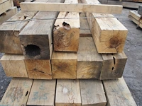 1,08 m³ eiken balken 200x200 - afbeelding 2 van  4