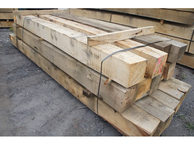 1,08 m³ eiken balken 200x200 - afbeelding 4 van  4