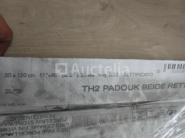 10,8 m² tegel 20mm paddouk imitatie - afbeelding 4 van  5