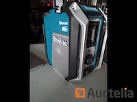 10,8v - 18v makita dmr115 bouwplaats radio - afbeelding 2 van  7