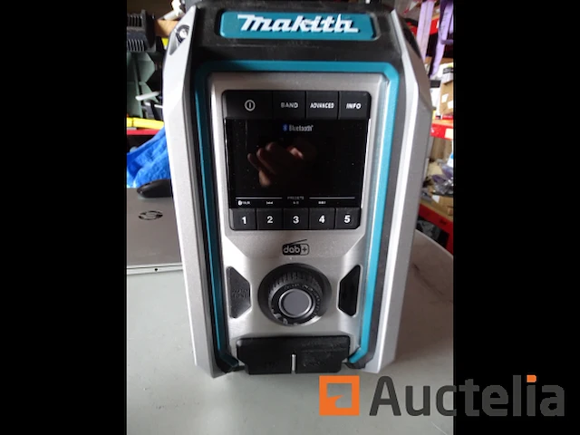 10,8v - 18v makita dmr115 bouwplaats radio - afbeelding 3 van  7